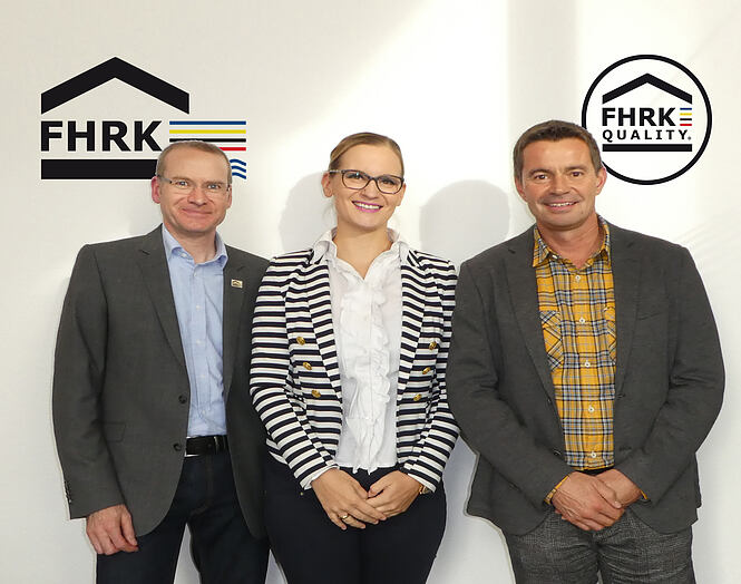 Der neue FHRK-Vorstand von rechts nach links: Der 1.Vorsitzende Horst Scheuring und seine Stellvertreter Nina Kröner-Paschen u. Thomas Wagner.